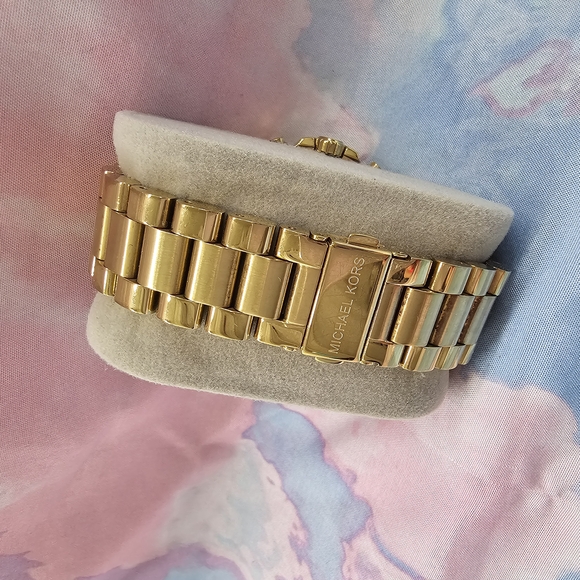 Michael Kors Gold and Black Women\'s Watch